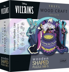 TREFL parafa puzzle Villains: Fondorlatok 505 darabbal