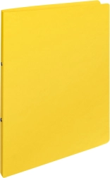 Sárga préselt karton mappa A4, 2 gyűrűvel