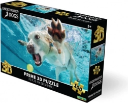 3D puzzle Kutya – lentikuláris kirakó 100 darabbal
