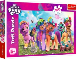 Trefl Puzzle My Little Pony Vidám pónik 100 darab