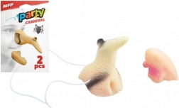 Boszorkány orr és áll ijesztő partira