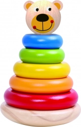 Fa rakosgató tornyocska – maci