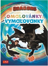 Színezőkönyv Így neveld a sárkányodat 20 × 27,5 cm