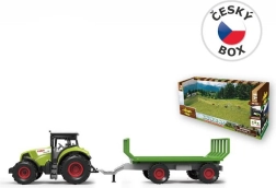 Traktor pótkocsival fény- és hanghatásokkal