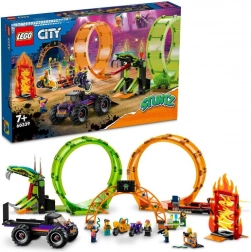 LEGO City Stuntz Kaszkadőr dupla hurkok