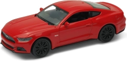Welly Ford Mustang GT 2015 modell 1:34 piros