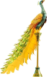 3D fém páva-modell – METAL EARTH ICONX