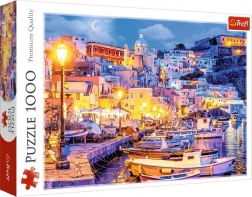 Puzzle 1000 darabos - Trefl: Procida sziget éjszakája, Olaszország