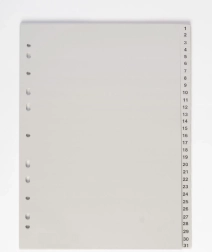 Dokument osztó A4 1-31