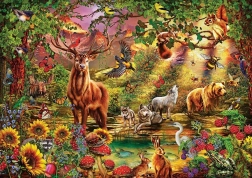 ART PUZZLE Varázslatos erdő – 1000 darabos puzzle