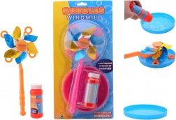Buborékfújó szélforgó gyerekeknek