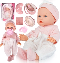 Baba 30 cm hordozóban