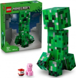 Lego Minecraft Creeper – nagy, mozgatható figura