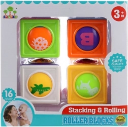 Oktatókockák a legkisebbeknek forgatható képekkel