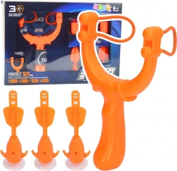 Super Strike lövőkészlet – parittya tapadókorongos nyilakkal, 3 db