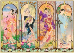 Ravensburger puzzle Négy évszak 1000 darab