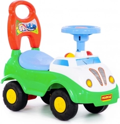 Lábhajtásos autó háttámlával és hanggal