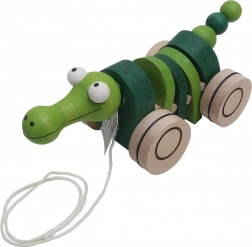 Fa húzós játék Krokodil
