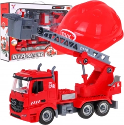 Tűzoltóautó 2 az 1-ben sisakkal