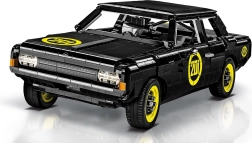 Opel Rekord C Schwarze Witwe építőkészlet 1:12 a COBI-tól