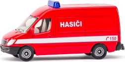 SIKU cseh változatú tűzoltó furgon
