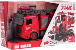 Forgó tűzoltó egység hang- és vízfunkcióval