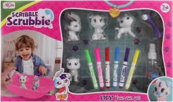 Festhető állatkák – kreatív készlet gyerekeknek