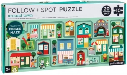 Petit Collage gyerekeknek szóló Labirintus és Puzzle Város