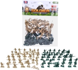 Katonai figurák készlete – 200 db