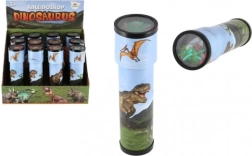 kaleidoszkóp dinoszaurusz motívummal, 16,5 cm