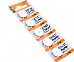 Lítium gombelem CR2032 3 V – 5 darabos csomag