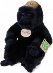 Ülő plüss gorilla 23 cm, környezetbarát