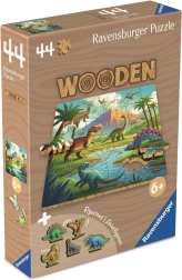 Ravensburger fa puzzle – dinoszauruszok, 44 darab