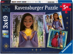 Ravensburger puzzle Disney Wish 3×49 darab