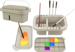 Ecsettisztító és tároló szervező