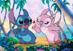 Puzzle TREFL Premium Plus Stitch & Angel 1000 darab