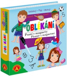 Írás mágnesekkel - öltöztetés