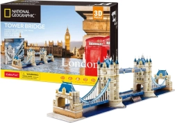 3D puzzle NATIONAL GEOGRAPHIC Tower Bridge – 120 darab