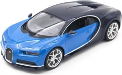 rc autó bugatti chiron 1:14 led-del, 2,4 ghz, rastar – kék