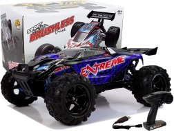 RC autó 1:18 off-road 4x4 kék ENOZE, sebesség 45 km/h