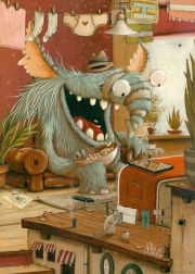 Puzzle HEYE Zozoville: Ruhamosás 1000 darab