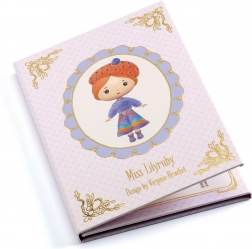 DJECO Tinyly áthelyezhető matricák Miss Lilyruby