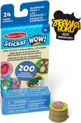 Sticker WOW – utántöltő + mini füzet – meglepetés