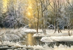 NORIMPEX gyémántfestés – magányos kunyhó az erdőben 30 × 40 cm