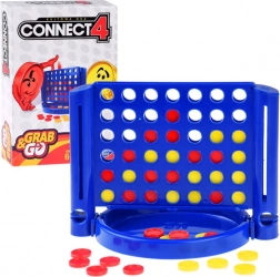 utazó stratégiai játék connect 4 mini