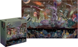 Puzzle Metallic Fantasy: űrutazás 500 darab
