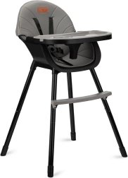 MoMi Reki 3 az 1-ben etetőszék, fekete