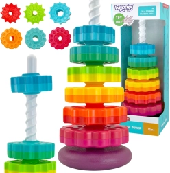 Woopie Edukációs piramis Hajlított torony