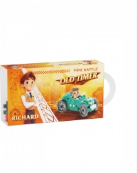 Mini Waffle régi autó türkiz