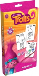 Mozaik TROLLS Arts and Craft – kreatív készlet gyerekeknek